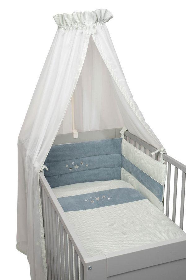 Be Be´s Collection - Sternchen Bett Set, 3-teilig - mint